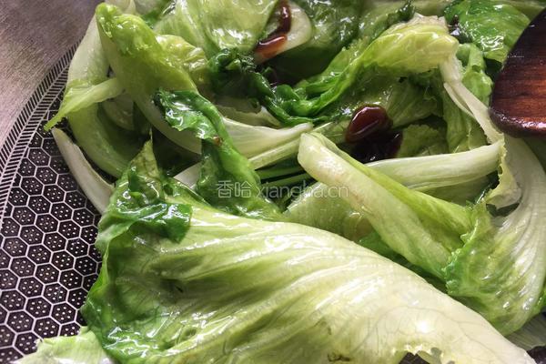 蚝油生菜的做法图解5
