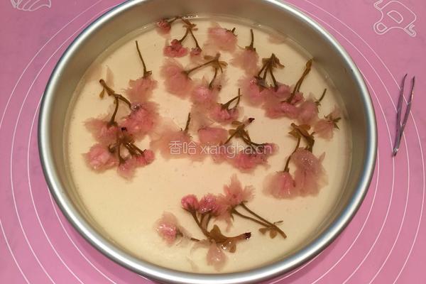 樱花奶酪慕斯(八寸)的做法图解28