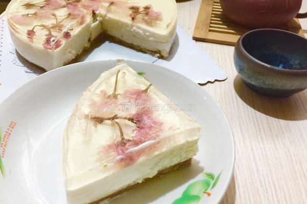 樱花奶酪慕斯(八寸)的做法图解32