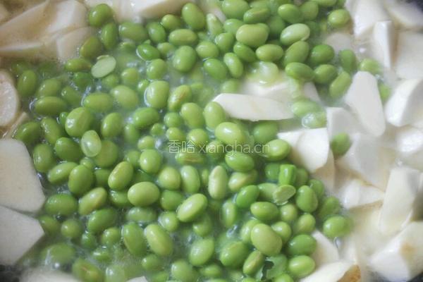 毛豆子炒茭白的做法图解8