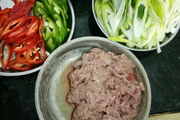 蔥香牛肉的做法图解3