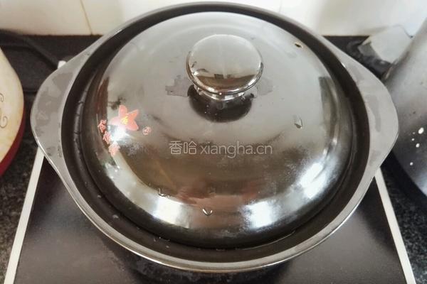 大蒜花生止咳汤的做法图解5