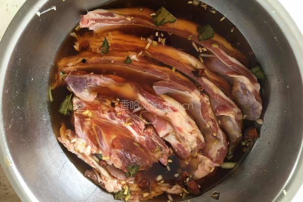 生烤香酥羊排的做法图解3