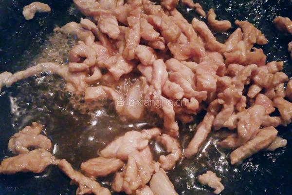 芹菜炒肉丝的做法图解7