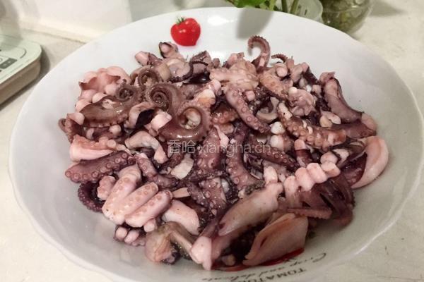 白灼章鱼的做法图解4