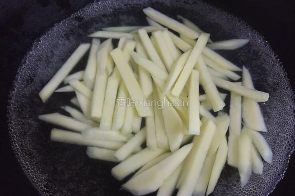 美味烤薯条的做法图解4