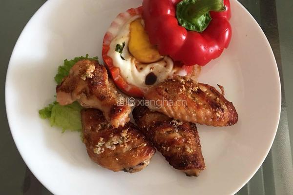 菜椒煎蛋，香酥鸡翅的做法图解6