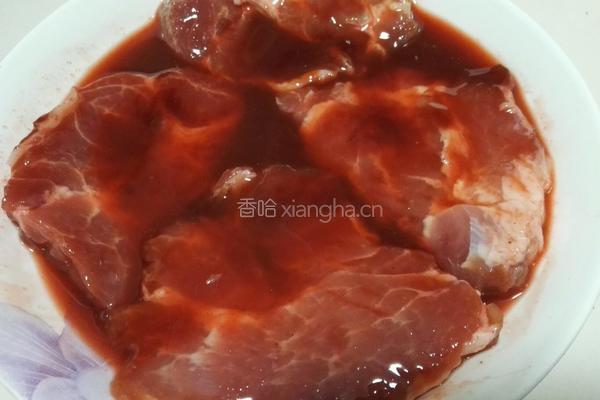 梅花肉叉烧的做法图解3