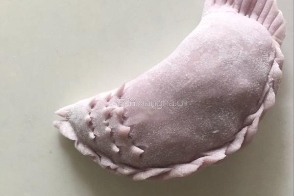 蔬汁金鱼饺子（韭菜馅）的做法图解24