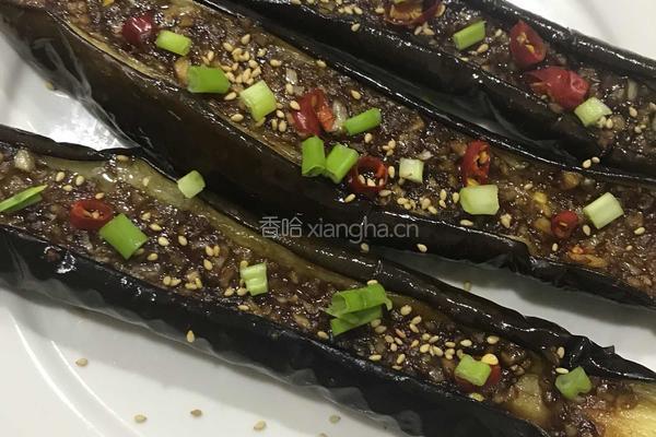 蒜蓉烤茄子的做法图解4