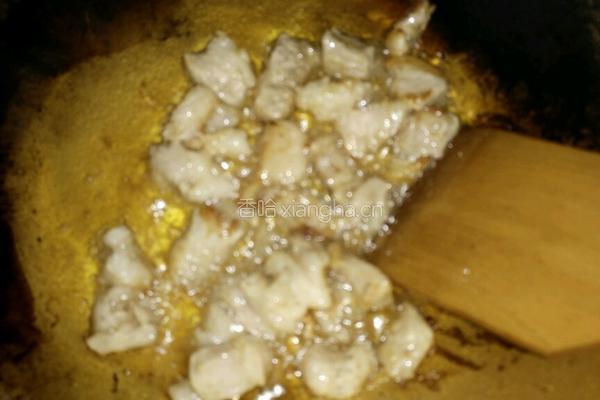 肉炖豆角土豆的做法图解2