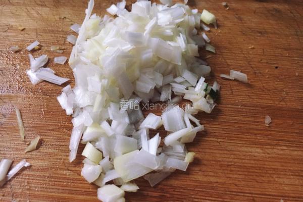 韭菜鸡蛋香菇豆干素饺的做法图解8