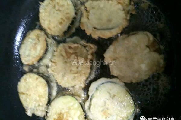 炸茄盒的做法图解6