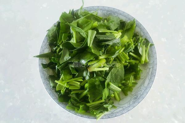 炝拌菠菜汁面的做法图解4