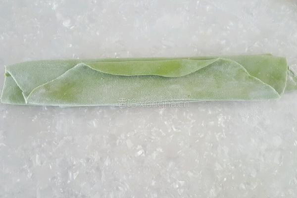 炝拌菠菜汁面的做法图解14