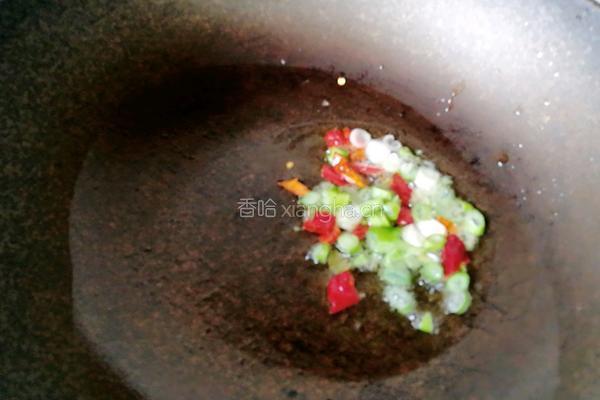 雪菜肉末的做法图解2