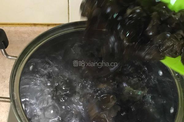 爽口木耳的做法图解3