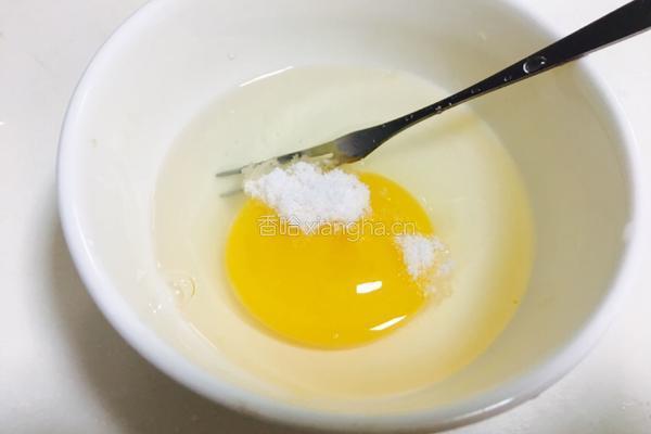 鹅蛋翡翠炒饭的做法图解5