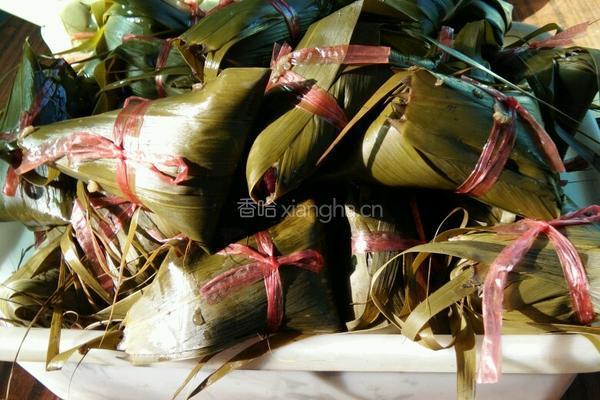 豇豆红枣粽子的做法图解10
