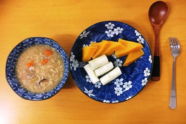 藏茶板栗粥、蒸山药南瓜（健脾养胃美颜早餐）的做法图解13