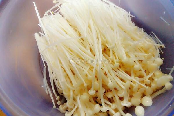 软炸金针菇的做法图解1