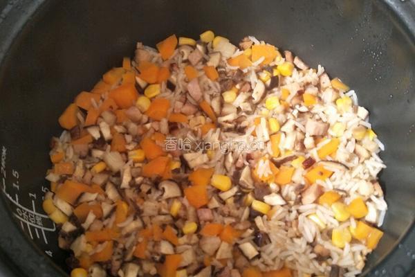 腊肉饭的做法图解9