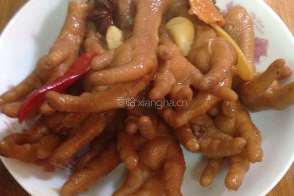 卤香辣鸡爪的做法图解8
