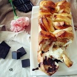 巧克力卡仕达手撕包的做法[图]