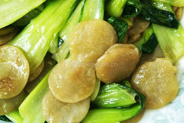 豆饼炒青菜的做法图解13