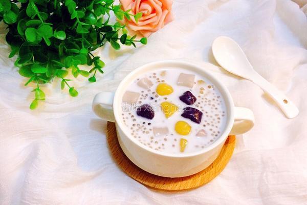 芋圆西米露的做法图解13