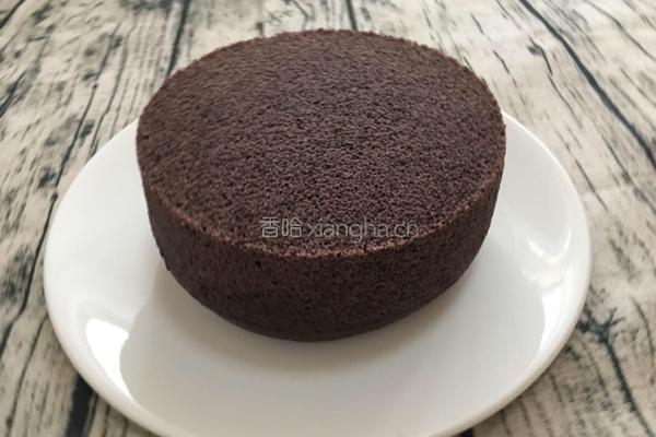 黑米蛋糕的做法图解9