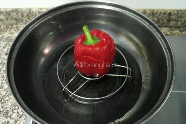 彩椒蒸蛋羹的做法图解6