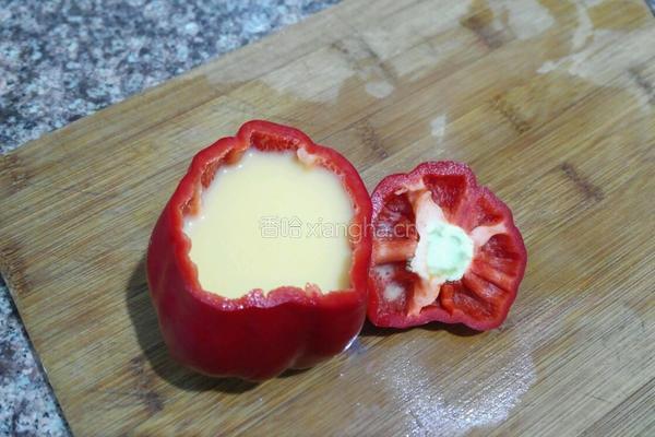 彩椒蒸蛋羹的做法图解5