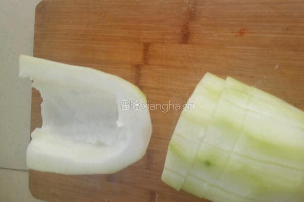 酱烧冬瓜豆腐的做法图解2