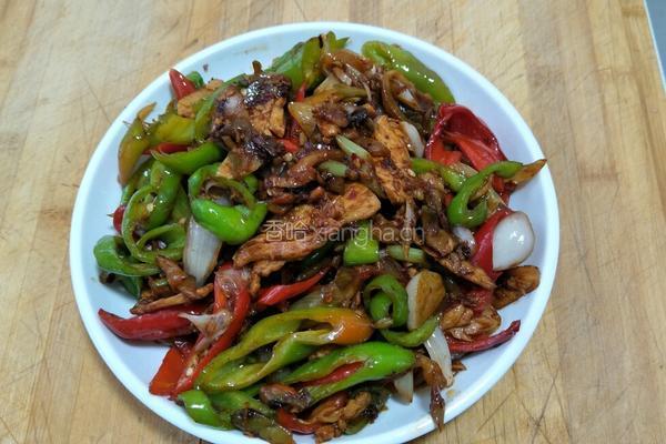 家常辣椒小炒肉的做法图解6