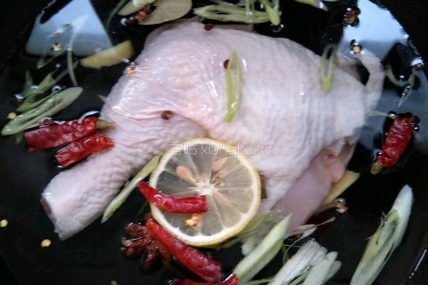 凉拌鸡腿肉的做法图解4