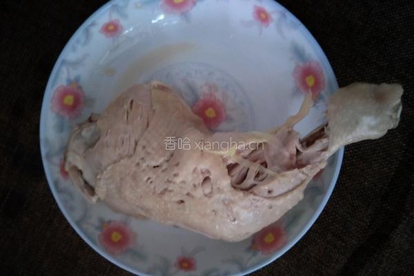 凉拌鸡腿肉的做法图解6