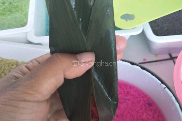 八色彩虹粽子的做法图解7