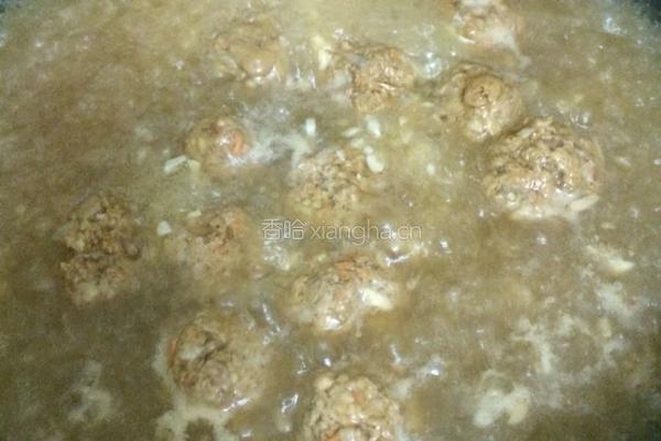 雪梨肉丸汤的做法图解6