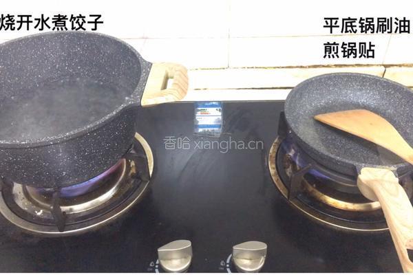 香葱猪肉水饺/锅贴的做法图解16