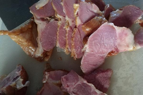 火鸡肉加馍的做法图解3