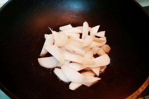 黑椒鸡片杏鲍菇的做法图解5