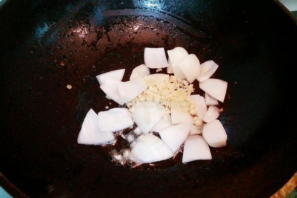 黑椒鸡片杏鲍菇的做法图解7