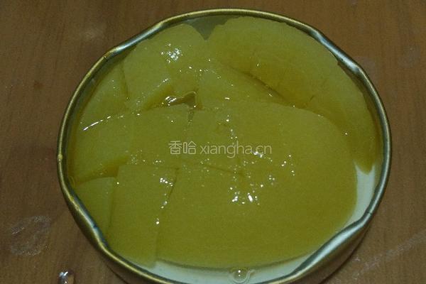 黄桃气泡苏打（黄桃汽水）的做法图解2