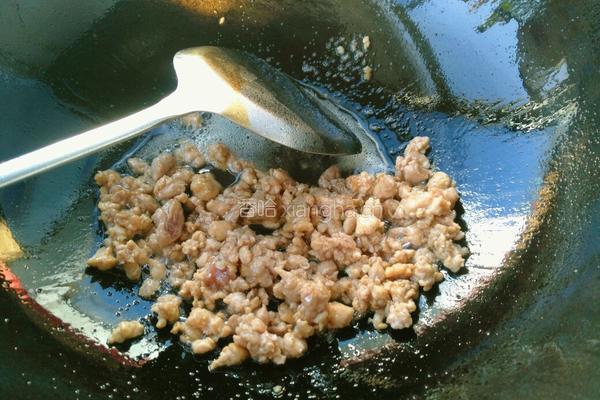 肉末茄子的做法图解5