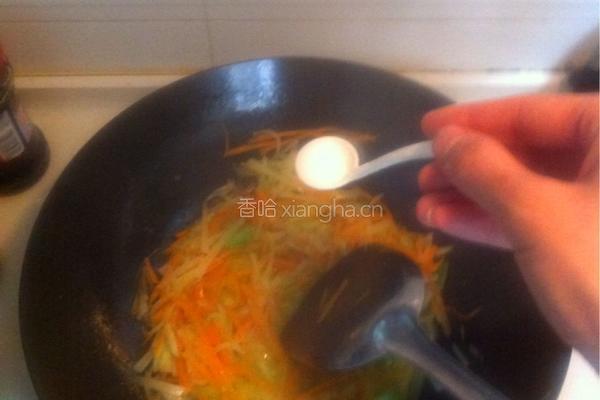 夏日萝卜丝的做法图解7