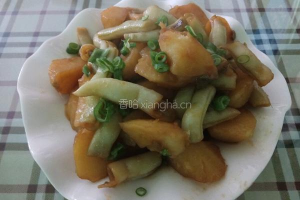 老屋私房菜 土豆炖芸豆