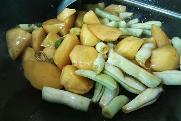老屋私房菜 土豆炖芸豆的做法图解5