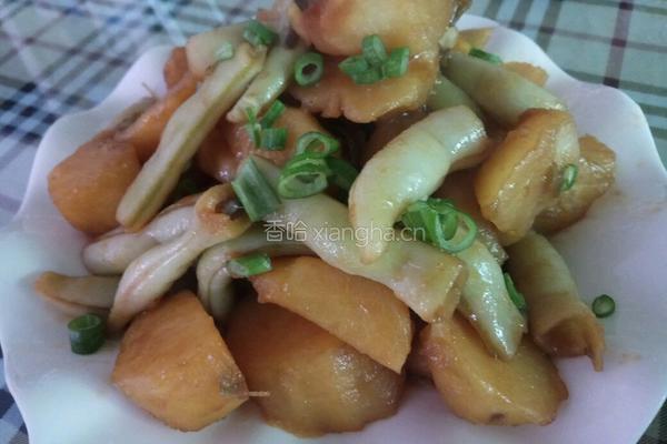 老屋私房菜 土豆炖芸豆的做法图解7