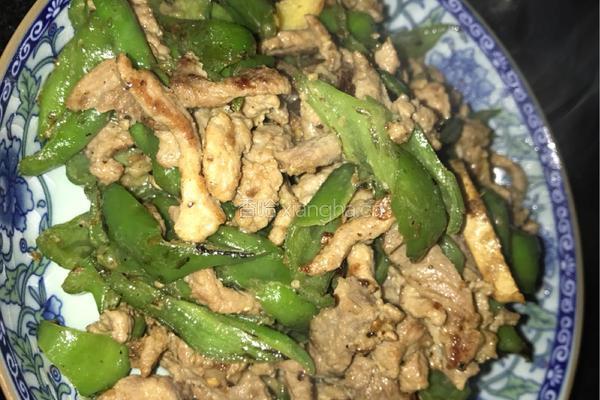 椒炒肉丝的做法图解5